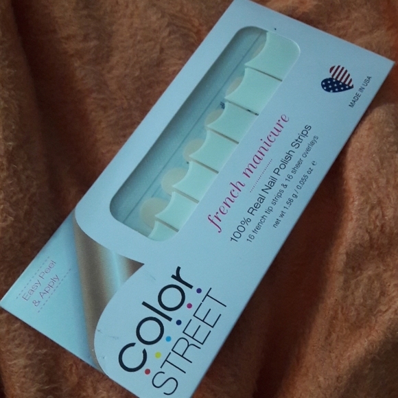 2/$18 color street nails city of love french white - Picture 2 of 2